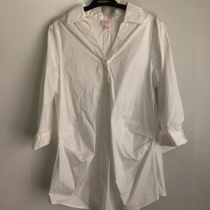 NWT Ingrid and Isabel Maternity White Tunic